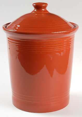 Fiesta Paprika (Intro 2010) Large Canister & Lid