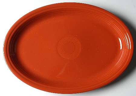 Fiesta Paprika (Intro 2010) 19" Oval Serving Platter