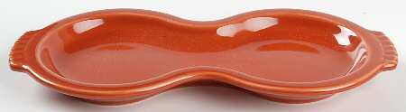 Fiesta Paprika (Intro 2010) Tray for Creamer & Sugar with Lid by Homer Laughlin 