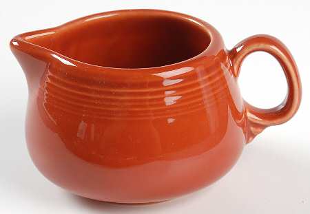 Fiesta Paprika (Intro 2010) Creamer by Homer Laughlin 
