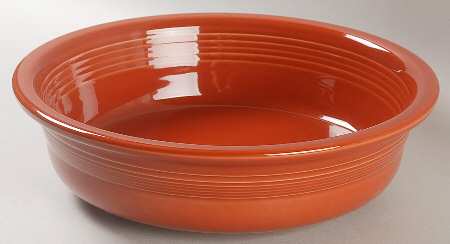 Fiesta Paprika (Intro 2010) 10" Large Salad Serving Bowl by Homer Laughlin 