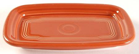 Fiesta Paprika (Intro 2010) Extra Large 1/4 Lb Butter No Lid by Homer Laughlin 