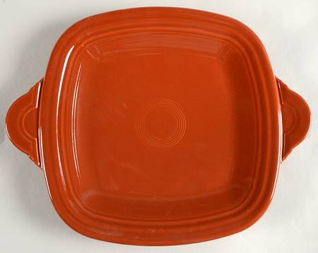 Fiesta Paprika (Intro 2010) Handled Square Tray