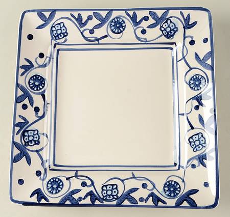 Annalise Square Dinner Plate by Hd Designs