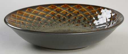 Reactive Trellis Soup/Cereal Bowl