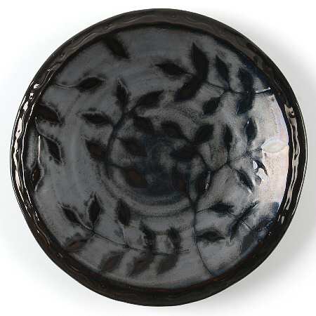 Midnight Trellis Salad Plate