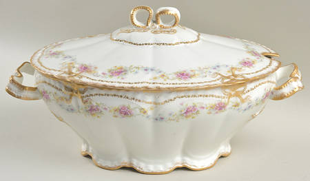 Schleiger 1058-7 Oval Tureen & Lid by Haviland