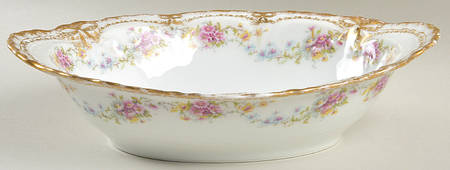 Schleiger 1058-7 10" Oval Vegetable Bowl by Haviland
