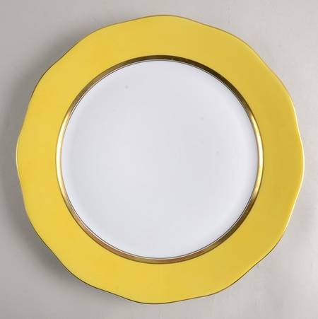 Silk Ribbon Service Plate (Charger)