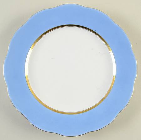 Silk Ribbon Buffet Service Plate