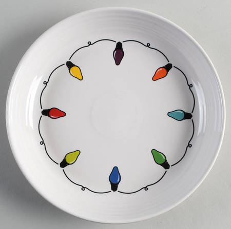 Fiesta Christmas Lights Luncheon/Salad Bowl