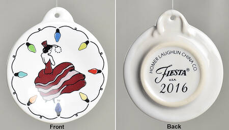 Fiesta Christmas Lights Ornament
