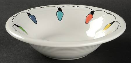 Fiesta Christmas Lights Stacking Bowl