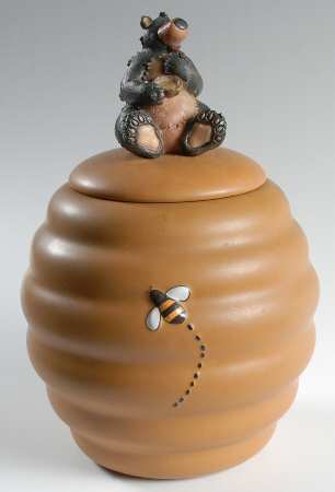 H1N1 Large Canister & Lid by Honour