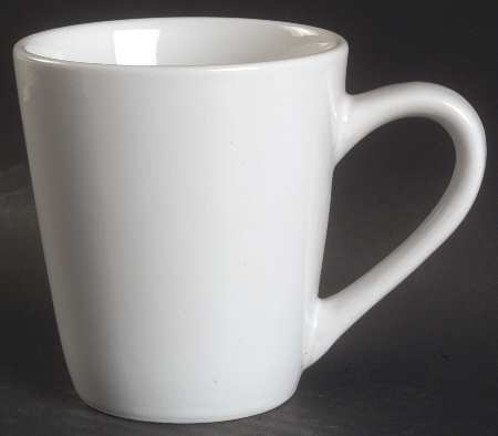Siena White Mug by Home Trends