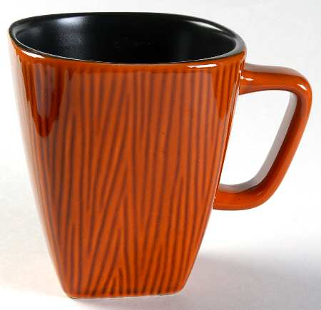 Orange Bamboo Mug