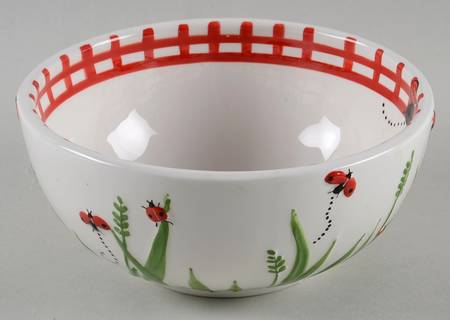 Lady Bug Soup/Cereal Bowl