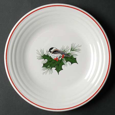 Holiday Cardinal by Homer Laughlin 
