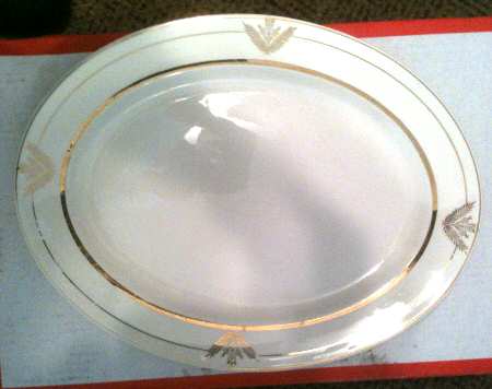 HLC3958 12" Oval Serving Platter