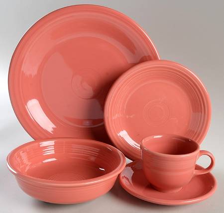 Fiesta Flamingo (Intro 2012) 5 Piece Place Setting