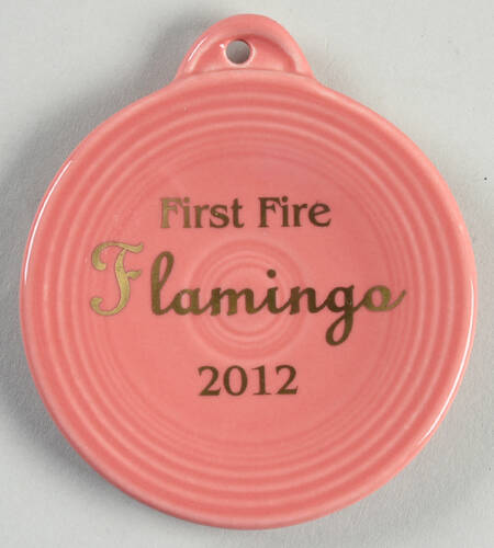 Fiesta Flamingo (Intro 2012) 2012 First Fire Ornament