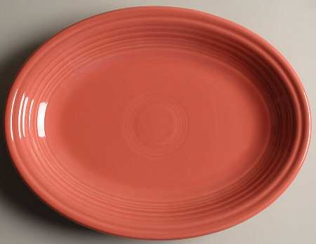 Fiesta Flamingo (Intro 2012) 11" Oval Serving Platter