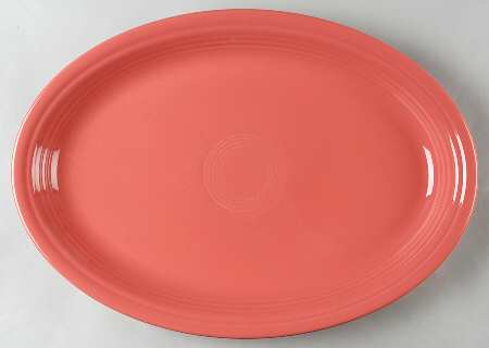 Fiesta Flamingo (Intro 2012) 19" Oval Serving Platter