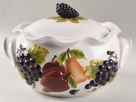 Sonoma Villa 3.5 Quart Oval Casserole Covered