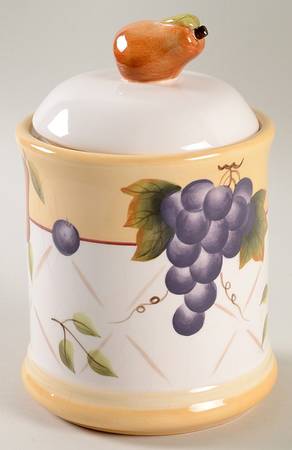 Sonoma Villa Small Canister & Lid