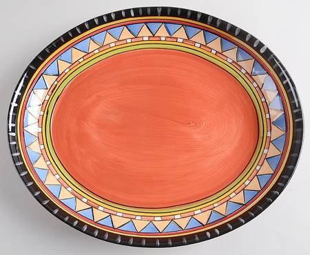 Desert Sand 15" Oval Serving Platter