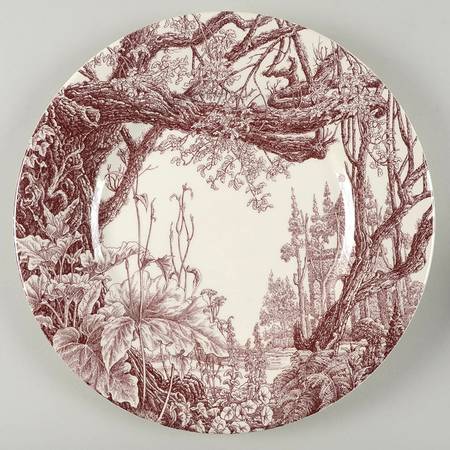 Les Maisons Enchantees Service Plate (Charger)