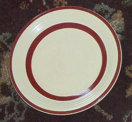 Fiesta Red Band Salad Plate