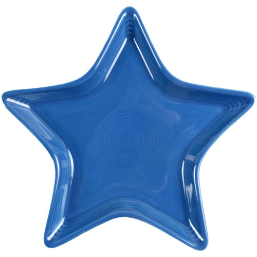 Fiesta Lapis Blue (Intro 2013) Star Shaped Plate by Homer Laughlin 
