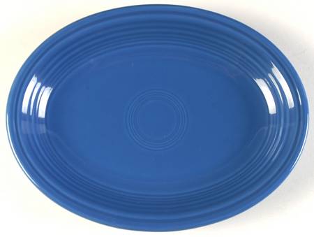Fiesta Lapis Blue (Intro 2013) 11" Oval Serving Platter by Homer Laughlin 
