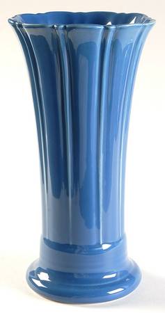 Fiesta Lapis Blue (Intro 2013) 9" Flared Vase by Homer Laughlin 