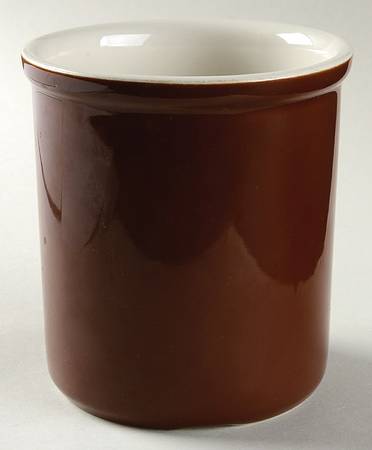 Brown 32 Oz Open Bain Marie Jar by Hall