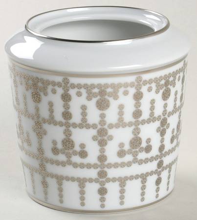 Tiara Platinum Sugar Bowl No Lid