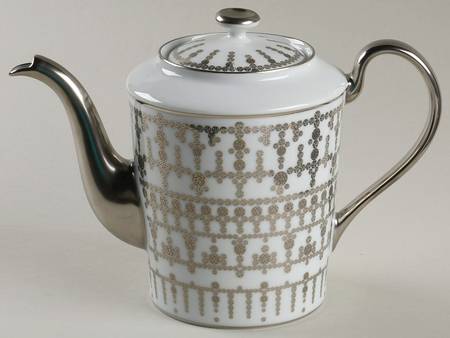 Tiara Platinum Coffee Pot & Lid
