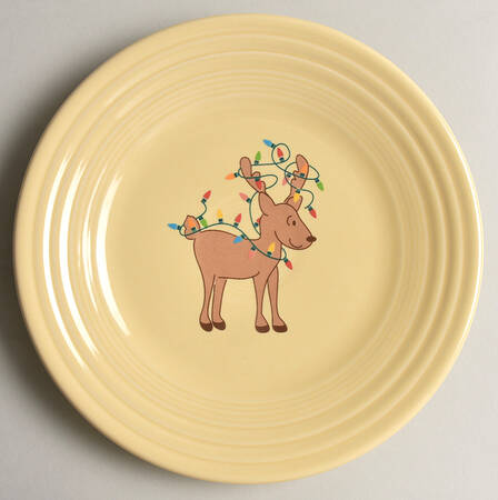 Fiesta Twinkling Reindeer by Homer Laughlin 