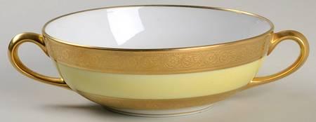 HUT2372 Flat Cream Soup Bowl