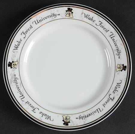 Wake Forest University Bread & Butter Plate