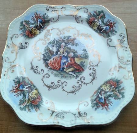 HLC4096 Square Salad Plate