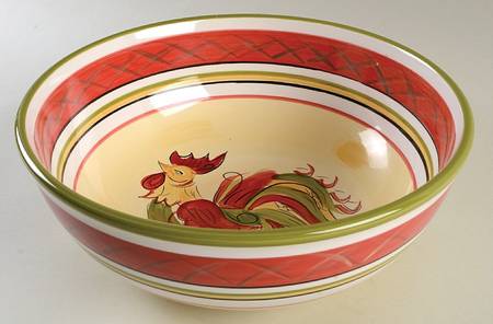 Rafael 11" Large Salad Serving Bowl