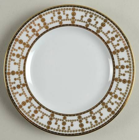 Tiara Gold Bread & Butter Plate