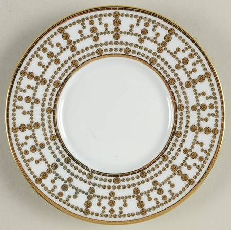 Tiara Gold Bread & Butter Plate