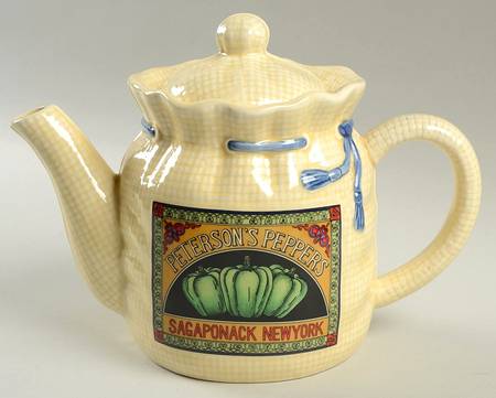Farmer's Market Teapot & Lid