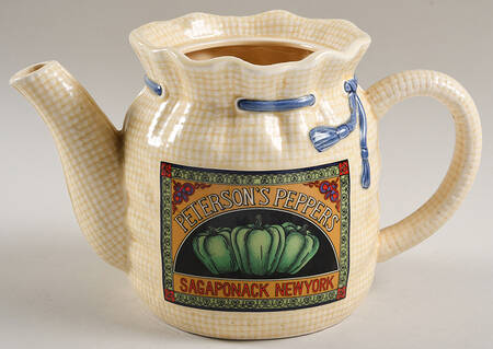 Farmer's Market Teapot No Lid