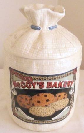 Farmer's Market Cookie Jar & Lid