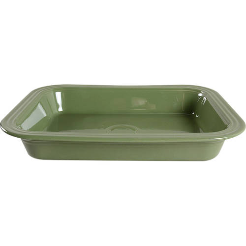 Fiesta Sage Green (Intro 2015) 14" Rectangular Baker