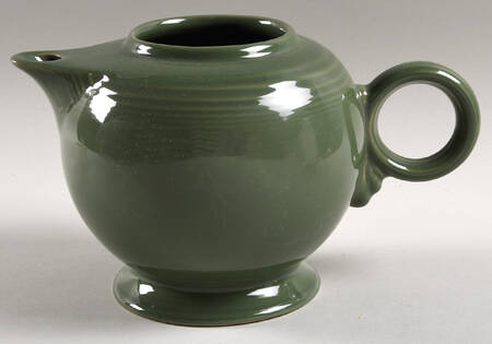 Fiesta Sage Green (Intro 2015) Teapot No Lid